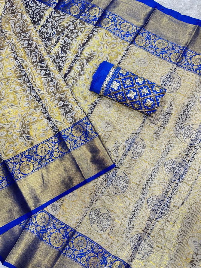 LC 116 kanchipuram Silk Wedding Saree Wholesale Shop In Surat